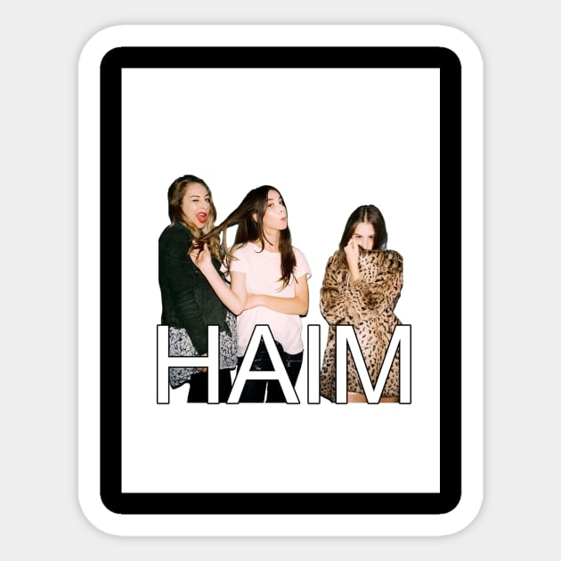 Alana Haim Sticker by zwestshops